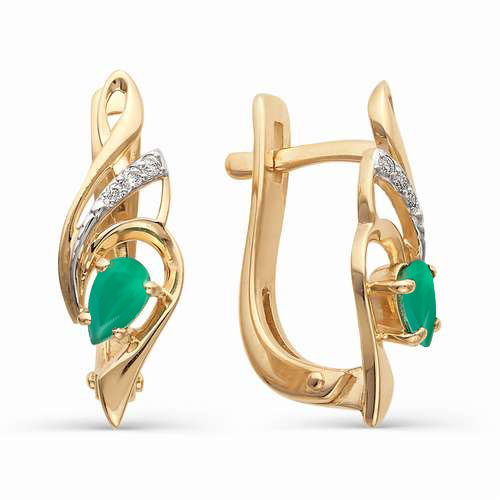 Серьги из золота 21254-101