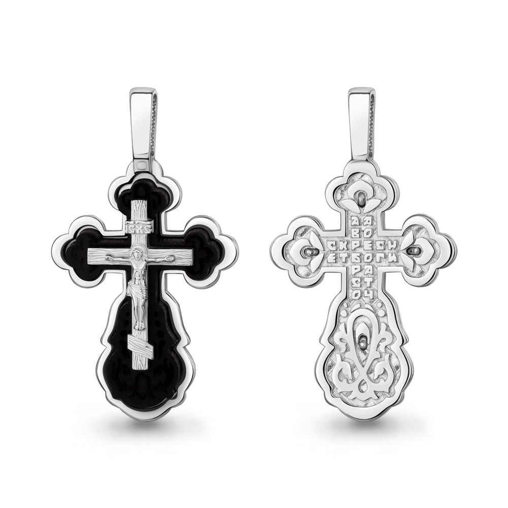 Крест из серебра 14836У