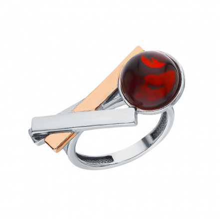 Кольцо из родированого серебра 925 пробы 210 1131 602