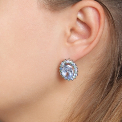 Серьги из серебра с2370