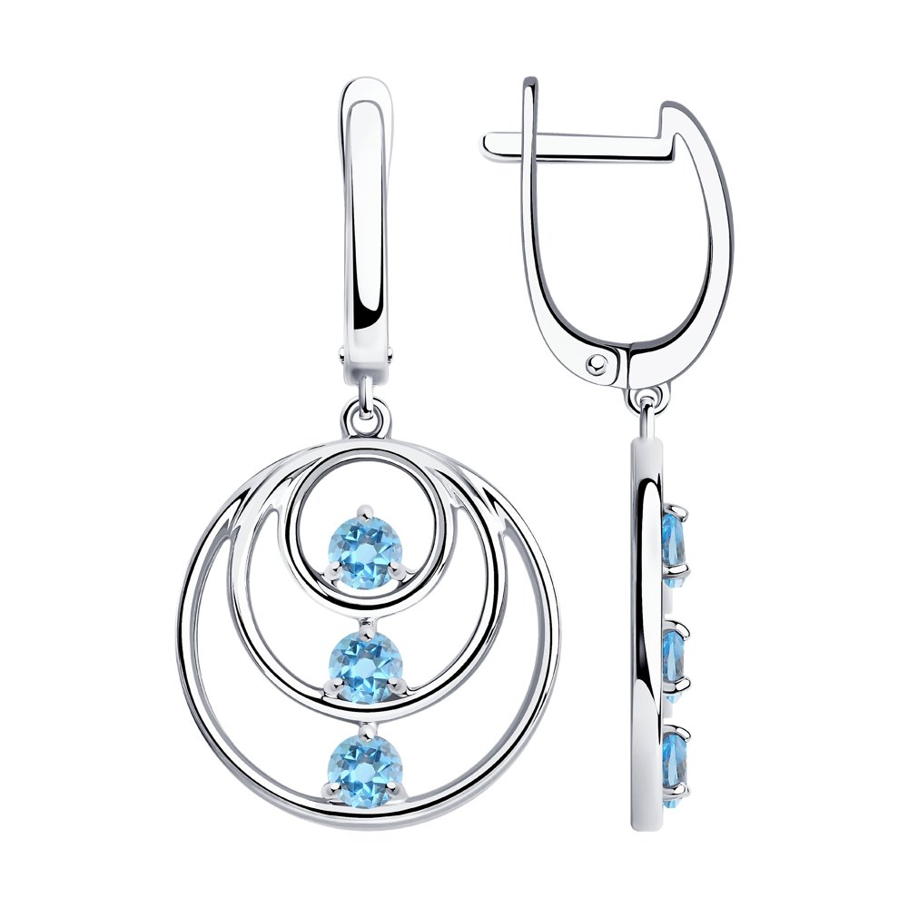 Серьги из серебра 92022269