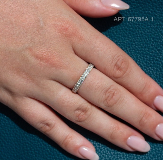 Кольцо из красного золота 585 пробы 67795А