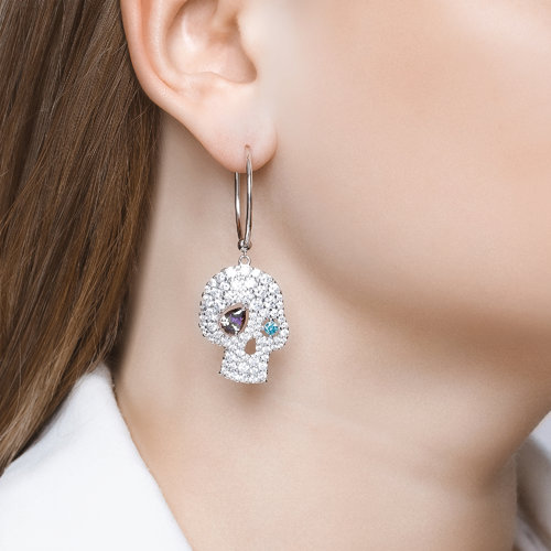 Серьги из серебра 94024003