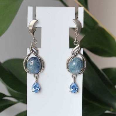 Серьги из серебра с1627