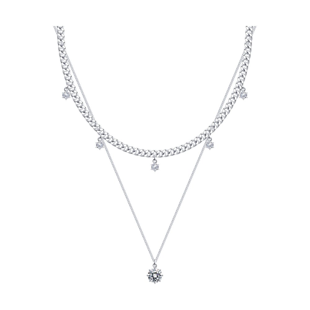 Колье из серебра 94070430