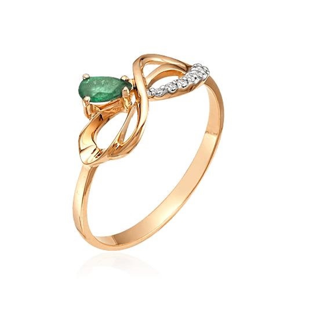 Кольцо из золота 11267-101