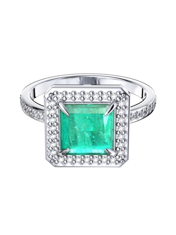 Кольцо из родированого серебра 925 пробы 1101734-05675