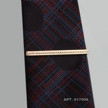 Зажим из красного золота 585 пробы 017009