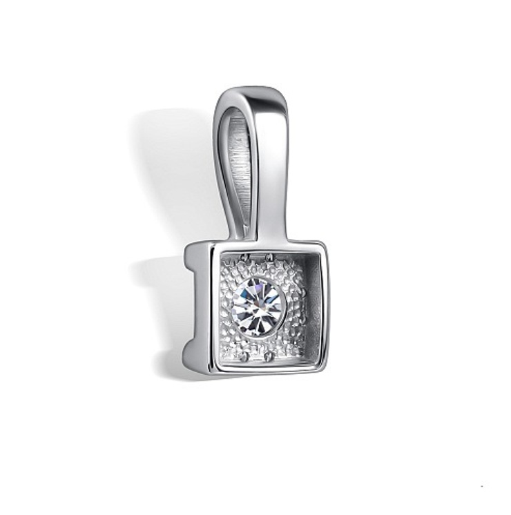 Подвеска из белого золота 585 пробы 36808-200 с бриллиантом