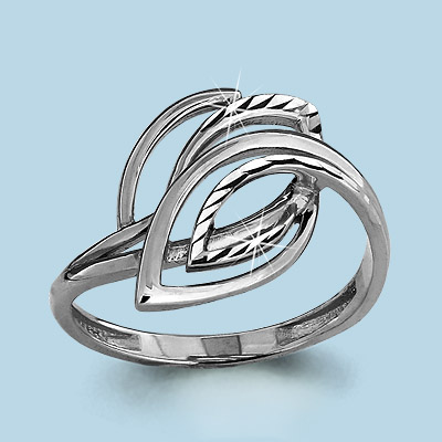 Кольцо из серебра 52715