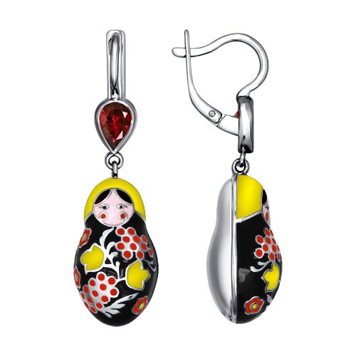 Серьги из серебра 94021314