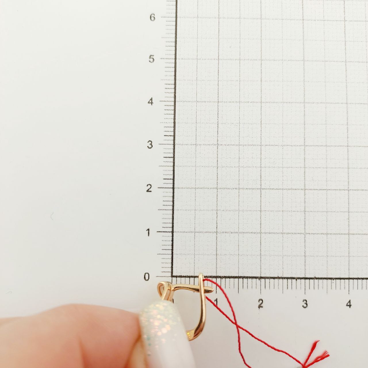 Серьги с английским замком женские из красного золота 585 пробы 23448-100 с бриллиантами