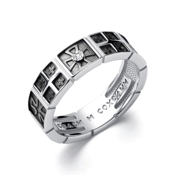Кольцо из серебра 01-4095/000Б-17