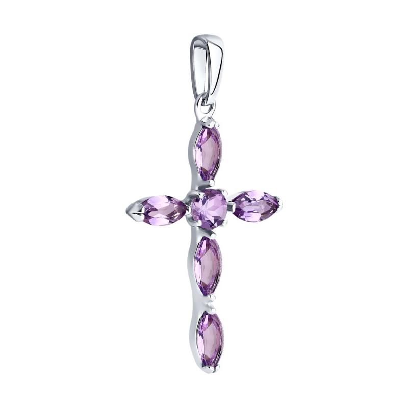 Крест из серебра 92030509