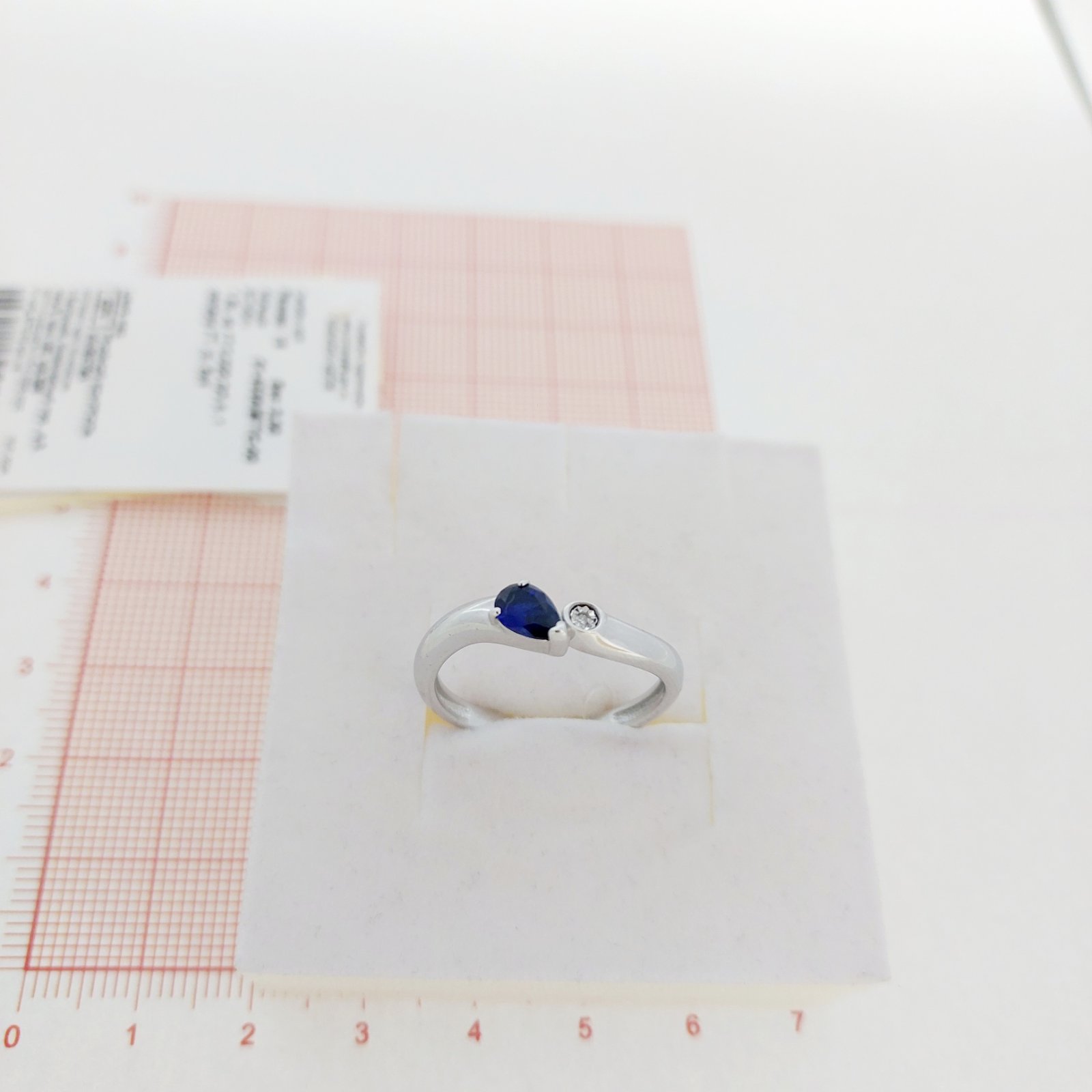 Серьги из серебра 02-4061/00ГХ-00