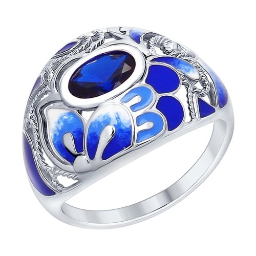 Кольцо из серебра 94012373