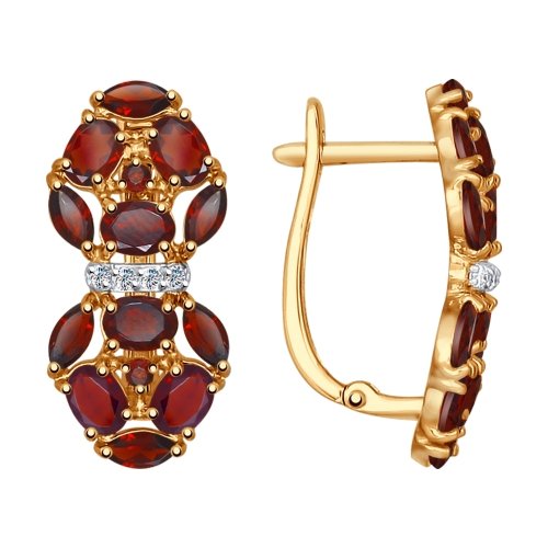 Серьги из золота 724650