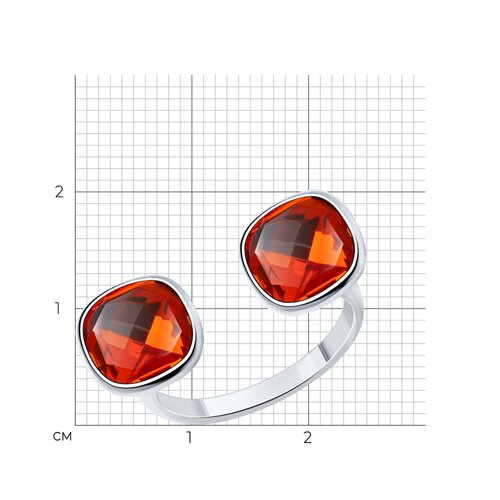 Кольцо из серебра 94011873