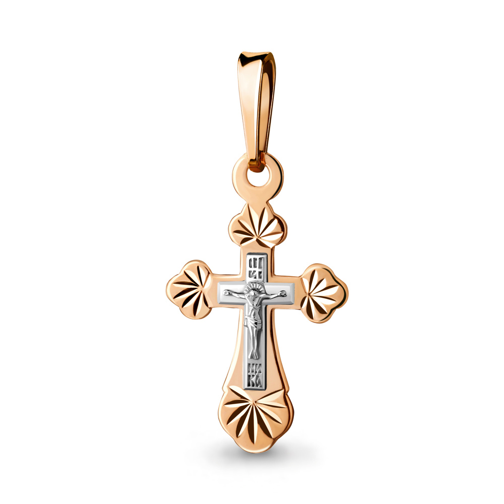 Крест из золота 12719