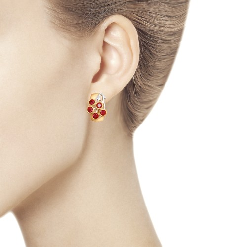 Серьги из золота 027663
