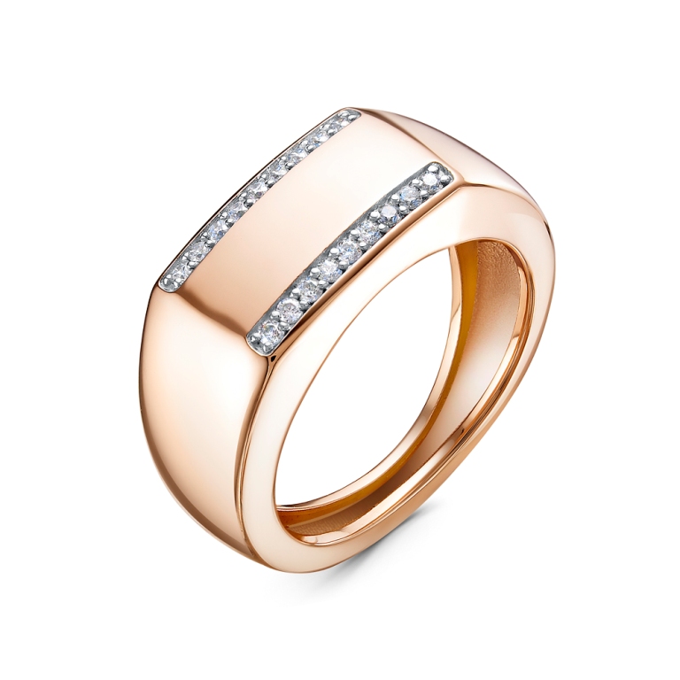 Печатка из золота 585 пробы 110094