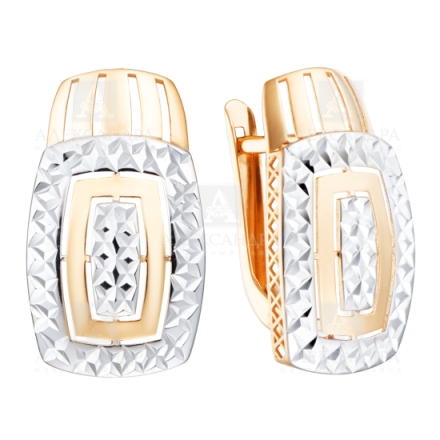 Серьги из золота кл4368а-01