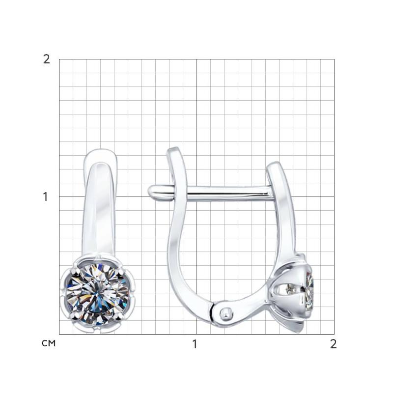 Серьги из серебра 94021958