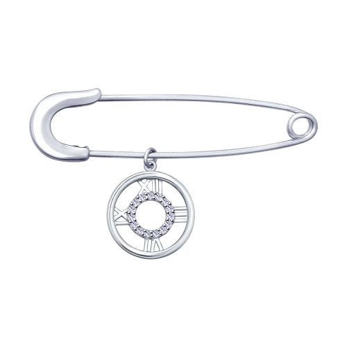 Булавка из серебра 94040150