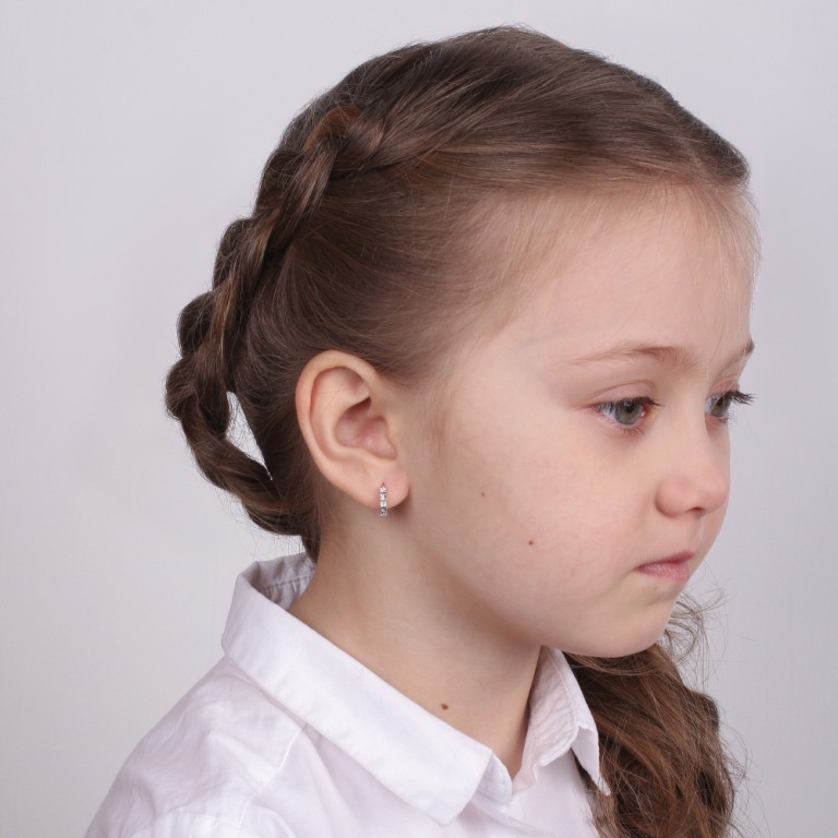 Серьги из золота 25411-100