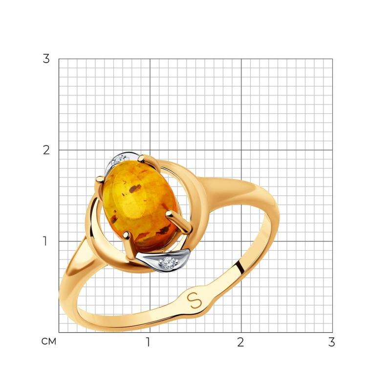 Кольцо из золота 715130