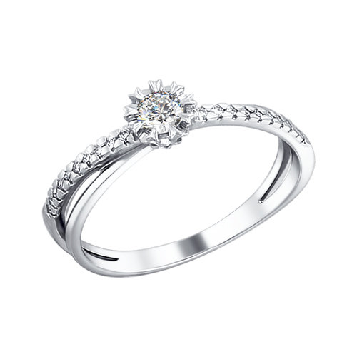 Кольцо из золота 1010664