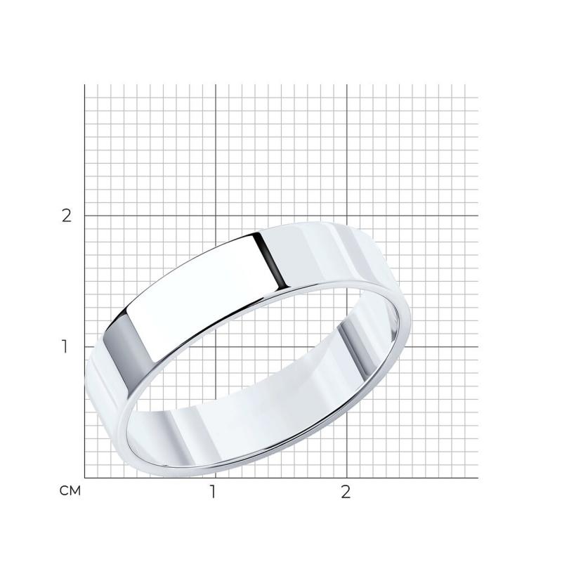 Кольцо из белого золота 585 пробы 110201