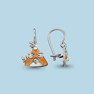 Серьги из серебра 45102А