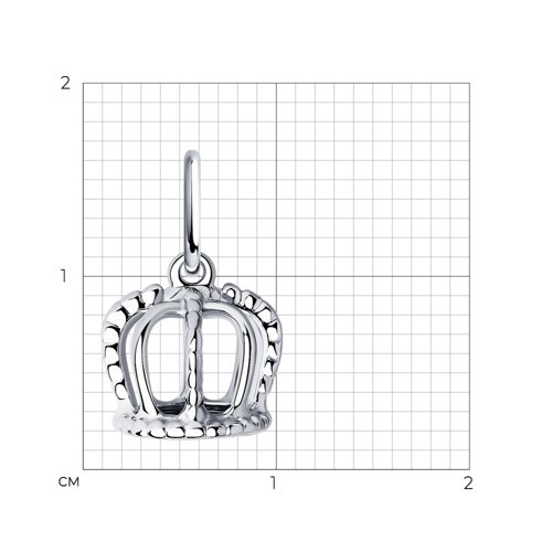 Подвеска из серебра 94032525