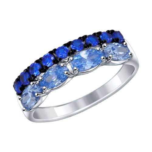 Кольцо из серебра 94012086