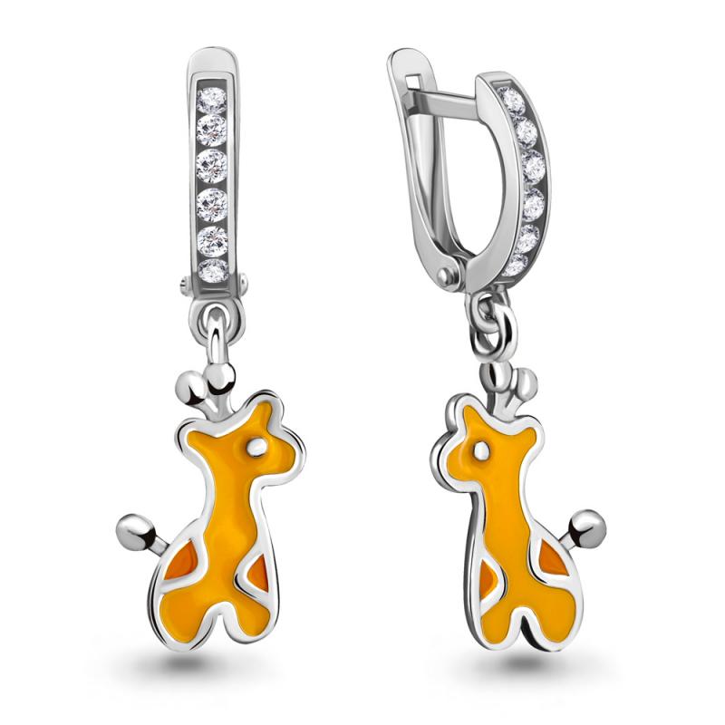 Серьги из серебра 46541А