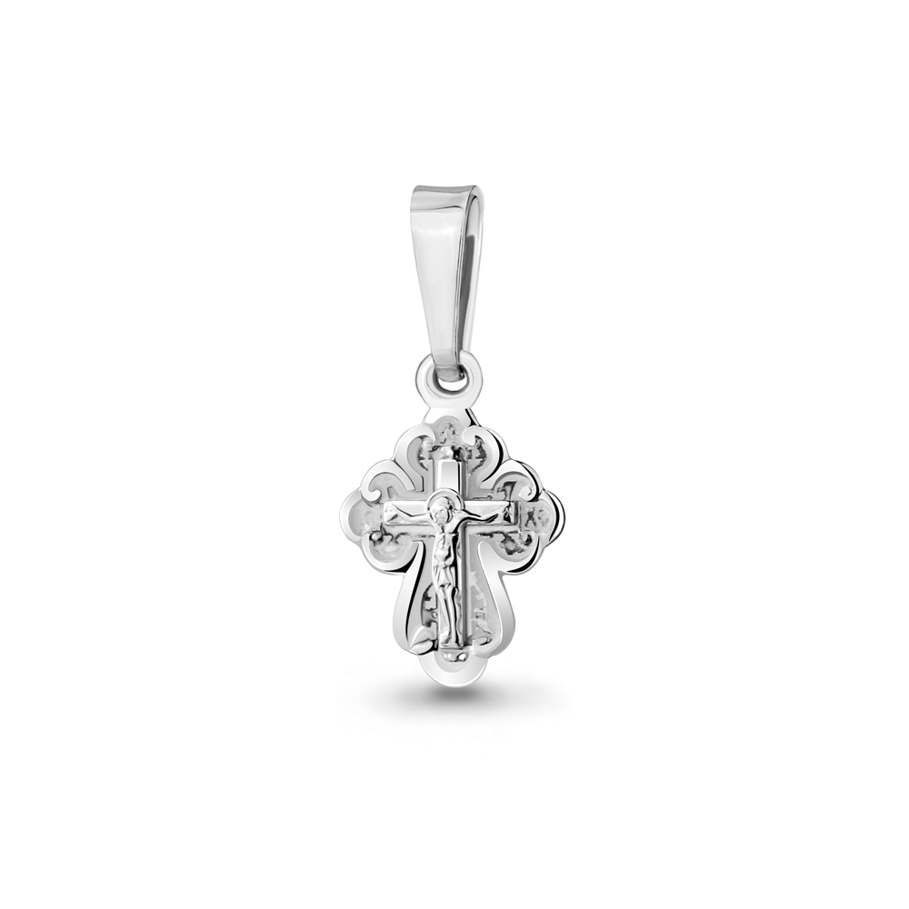 Крест из серебра 10206