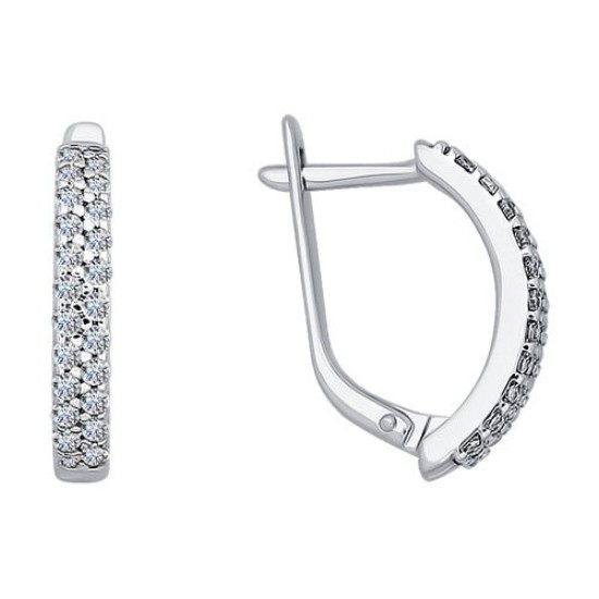 Серьги из золота 025674