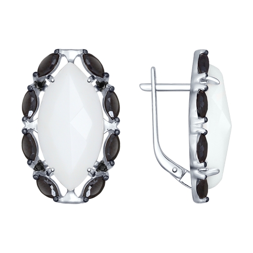 Серьги из серебра 92021363