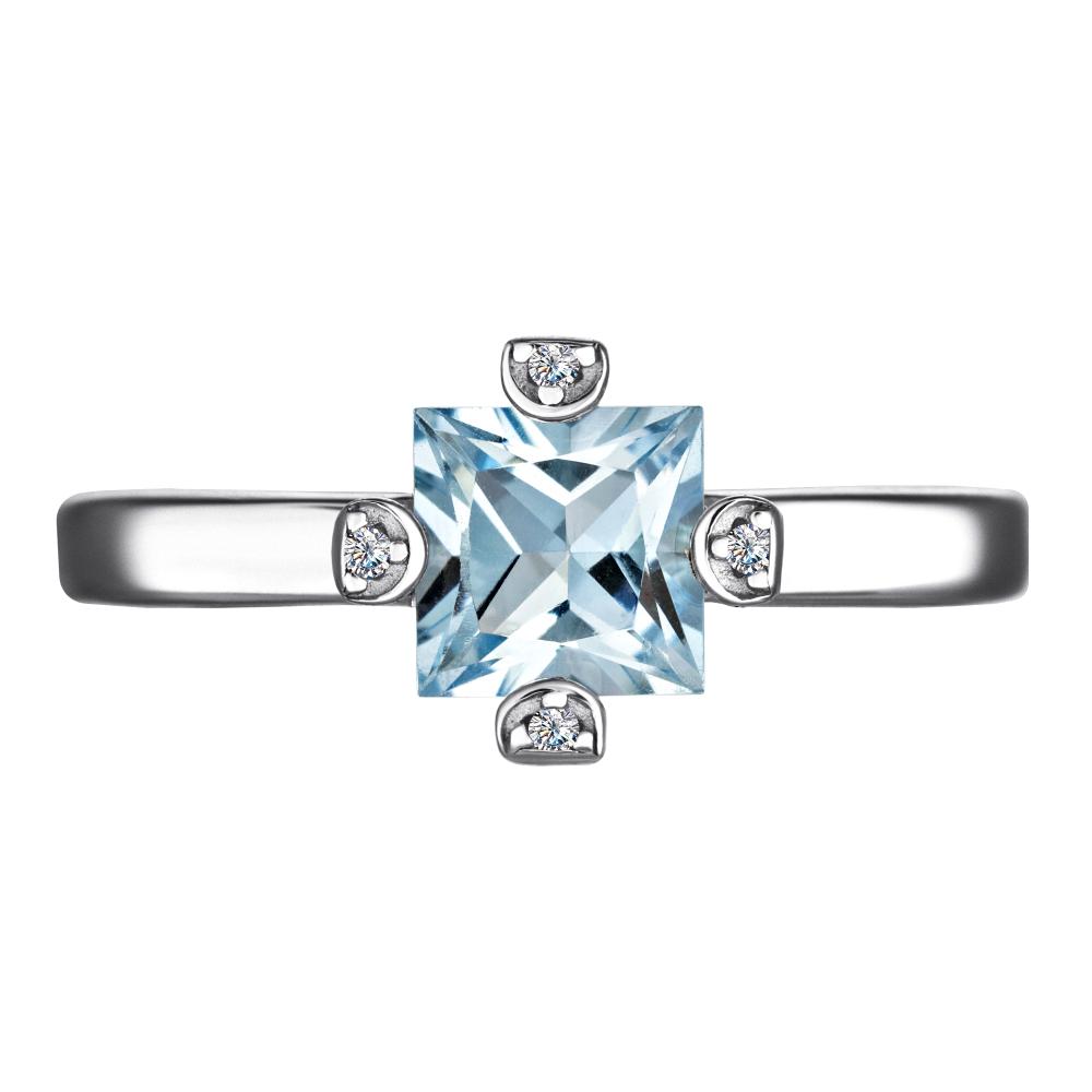 Кольцо из серебра 01-4002/00ТБ-00