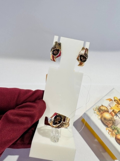 Кольцо из красного золота 585 пробы кл4301-4-01