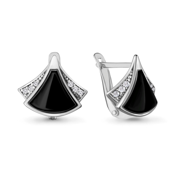 Серьги из серебра 48029А