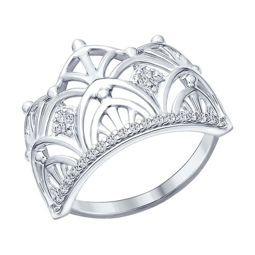 Кольцо из серебра 94012299