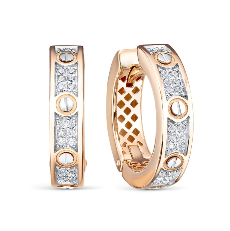 Серьги из золота 120387