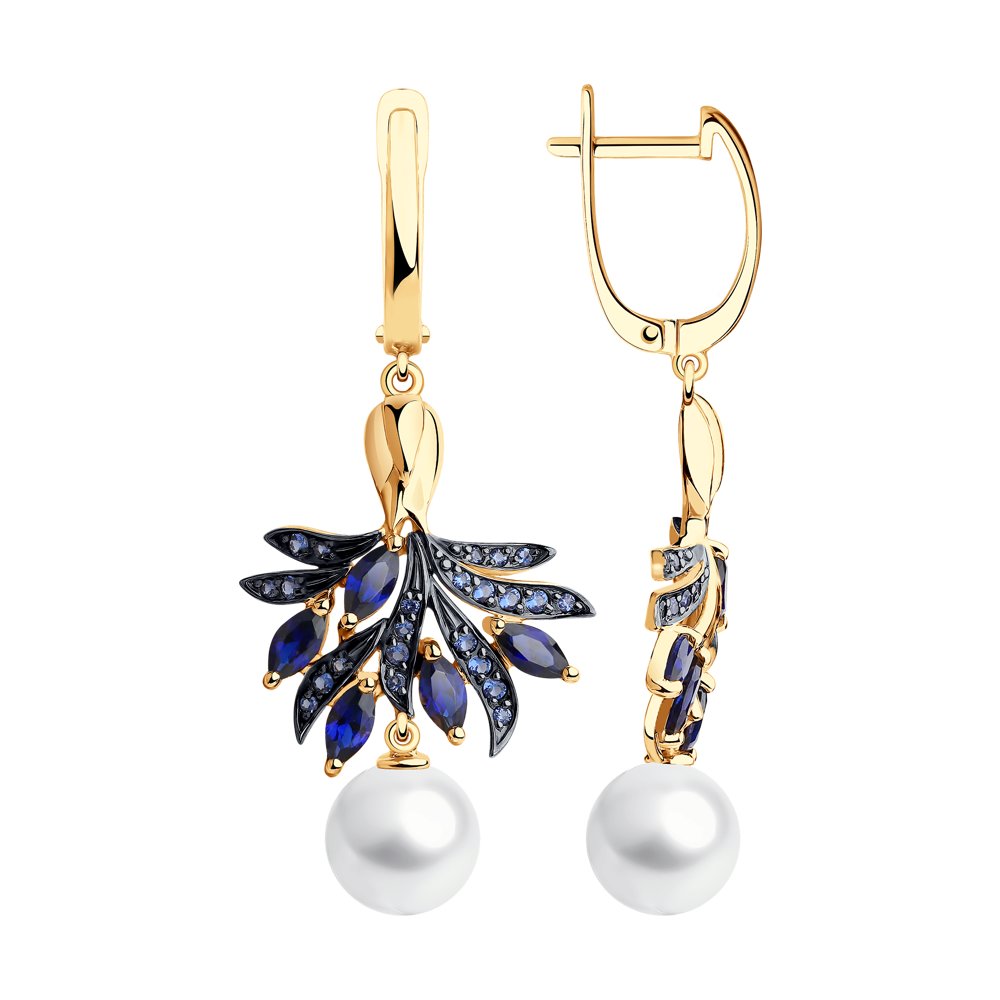 Серьги из золота 792198