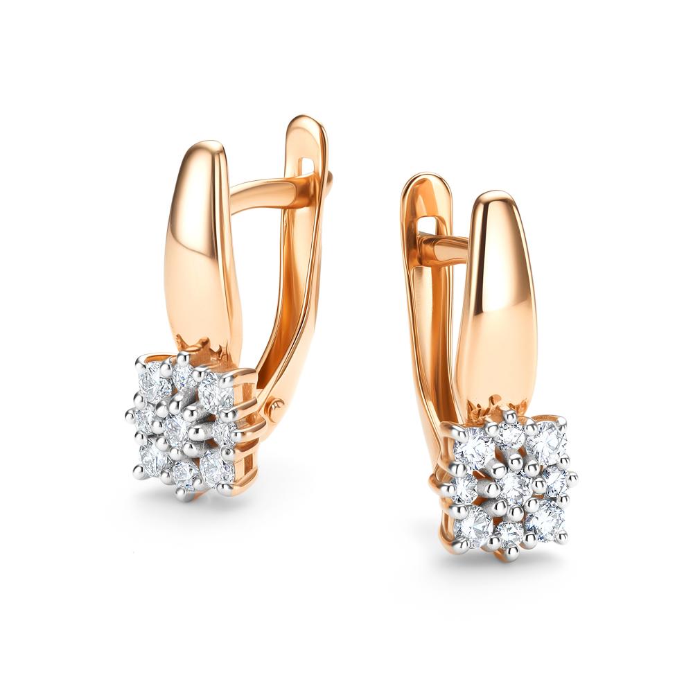 Серьги из золота 26297-100