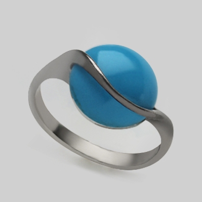 Кольцо из серебра к1400