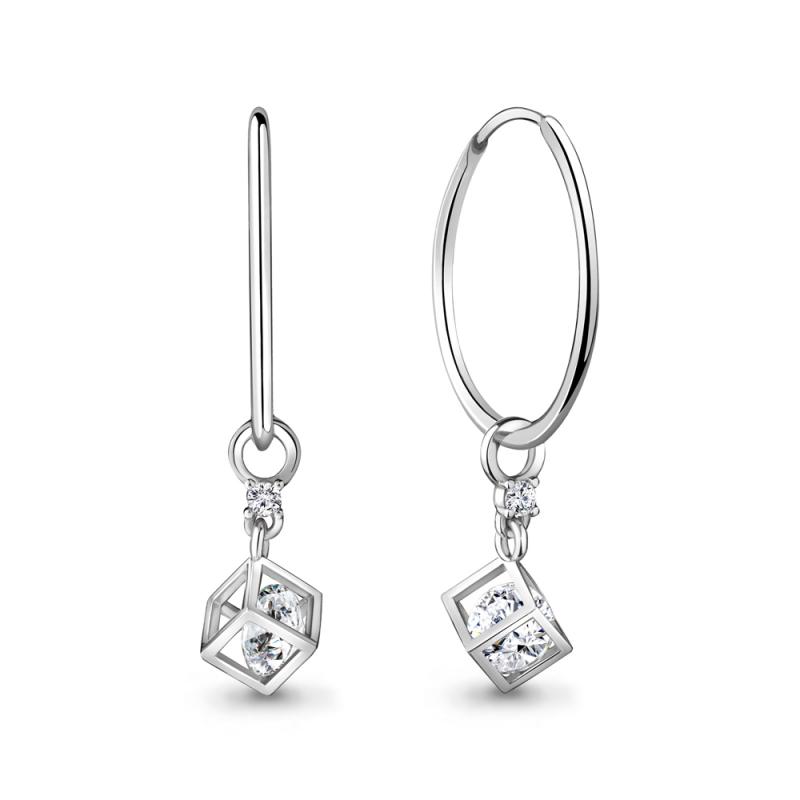 Серьги из серебра 48171А