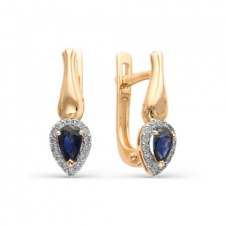 Серьги из золота 21987-102