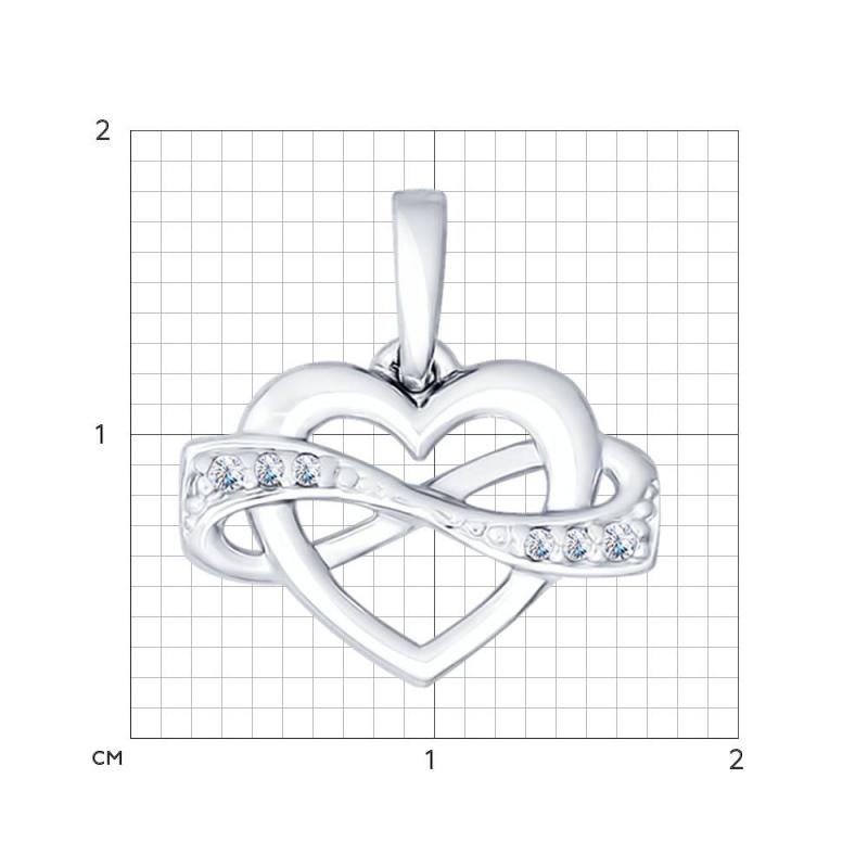 Подвеска из серебра 94031764